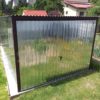 Plechová garáž 3×5×2,1 - pozink, spád od brány dozadu, výklopná brána - Image 5